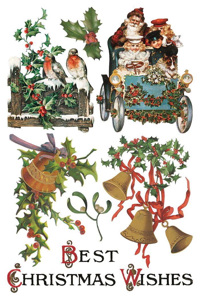 2025 IOD Christmas Joy Transfer Pad with (8) 8 x 12 Sheets