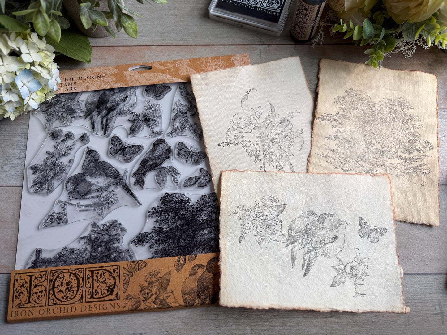 2026 IOD NEW Meadowlark Stamp, Iron Orchid Design, Spring Release, Ships same day or next!