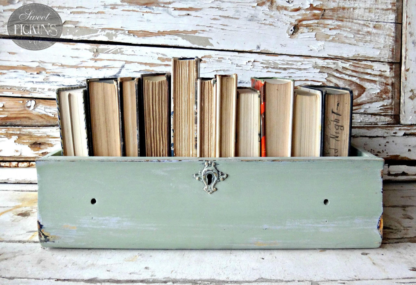 Sweet Pickins Milk Paint - Oh Olive!, Chippy, Distressed, Antique, Vintage, Upcycle, Thrift Flip