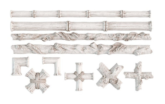 IOD Faux Bois 6x10 Decor Mould