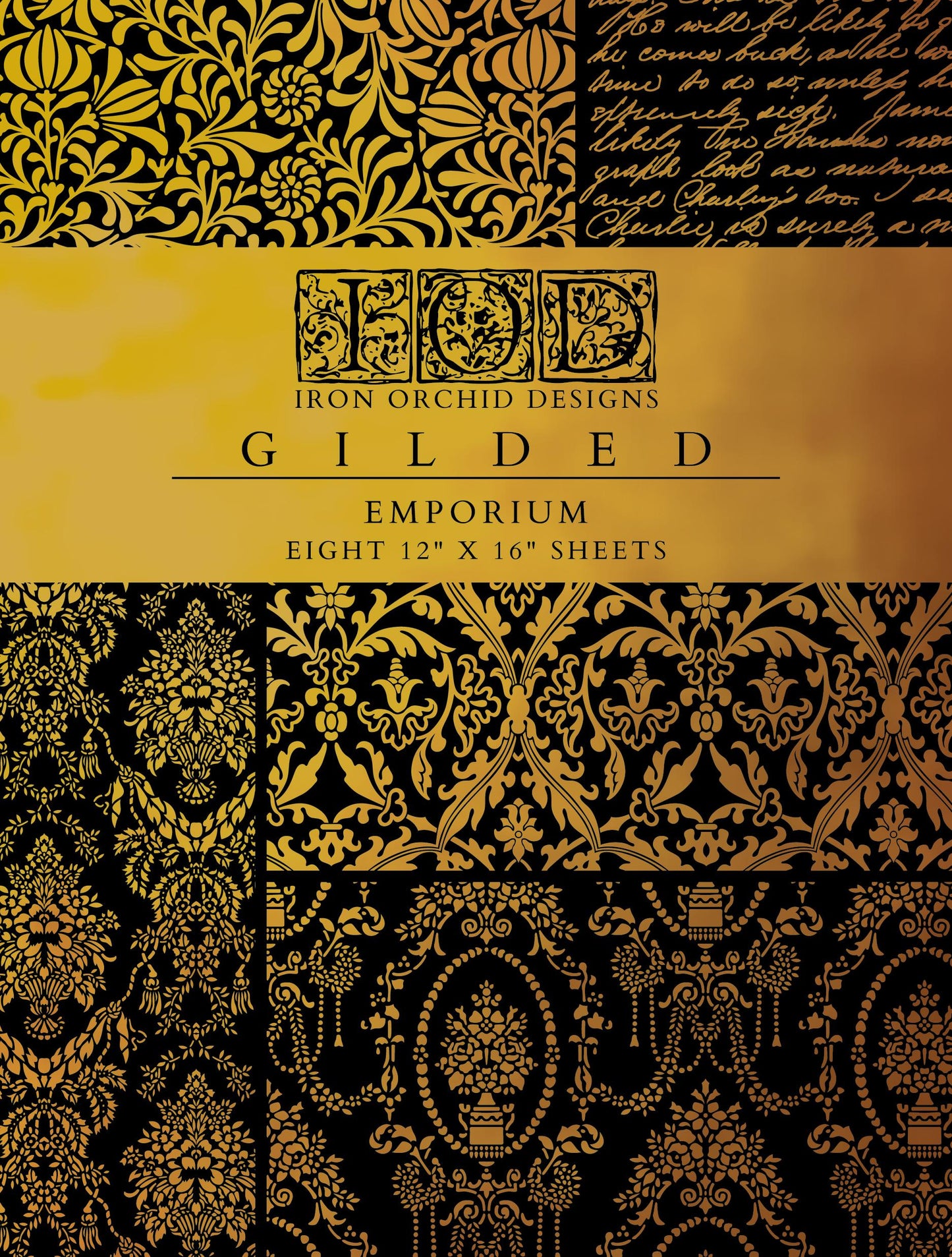 NEW Emporium Foil Transfer Pad IOD with (8) 12 X 16 Sheets