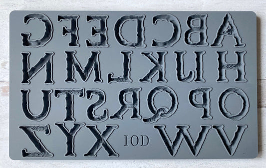 IOD Victoria 6x10 Decor Mould Label Moulds Use With Clay or Resin Crafts Signs Sugar Arts Furniture Fall Decor, Victoria Mold