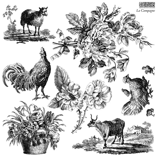 IOD La Campagne Stamps
