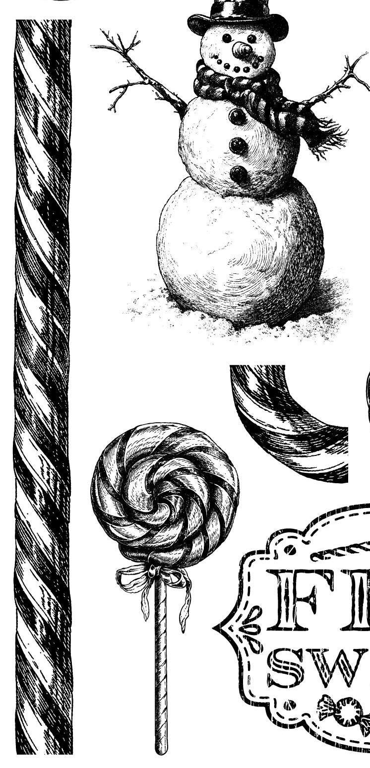 IOD Frosty's Sweet Shoppe Stamp