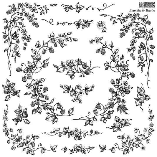 IOD Brambles and Berries Stamp