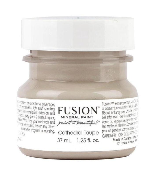 Cathedral Taupe Fusion Mineral Tester size, 37 mL