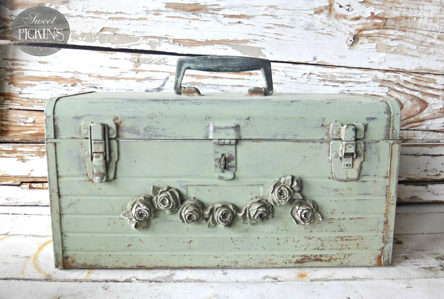 Sweet Pickins Milk Paint - Oh Olive!, Chippy, Distressed, Antique, Vintage, Upcycle, Thrift Flip