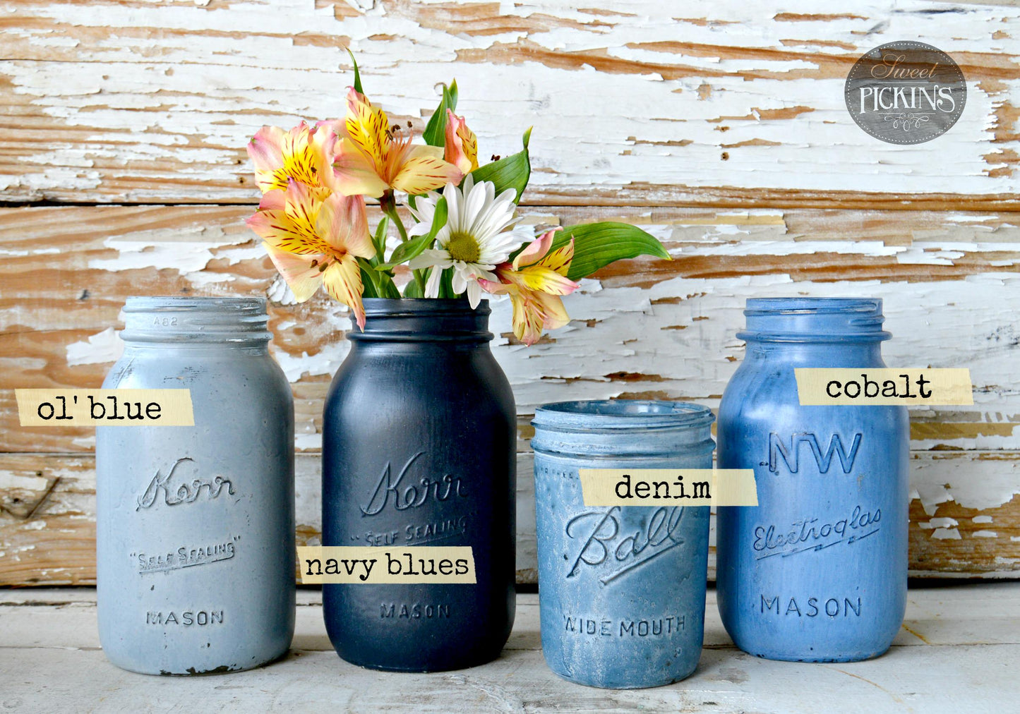 Sweet Pickins Milk Paint - Navy Blues