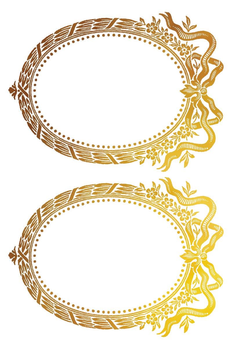 Petits Ornements NEW Foil Transfer Pad IOD with (8) 8 X 12 Sheets by Iron Orchid Designs Rub-On Furniture Transfer Decal
