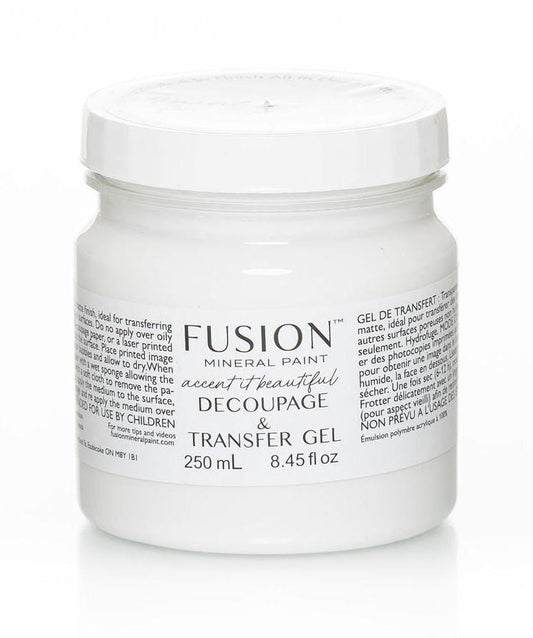 Fusion Mineral Paint Decoupage & Transfer Gel