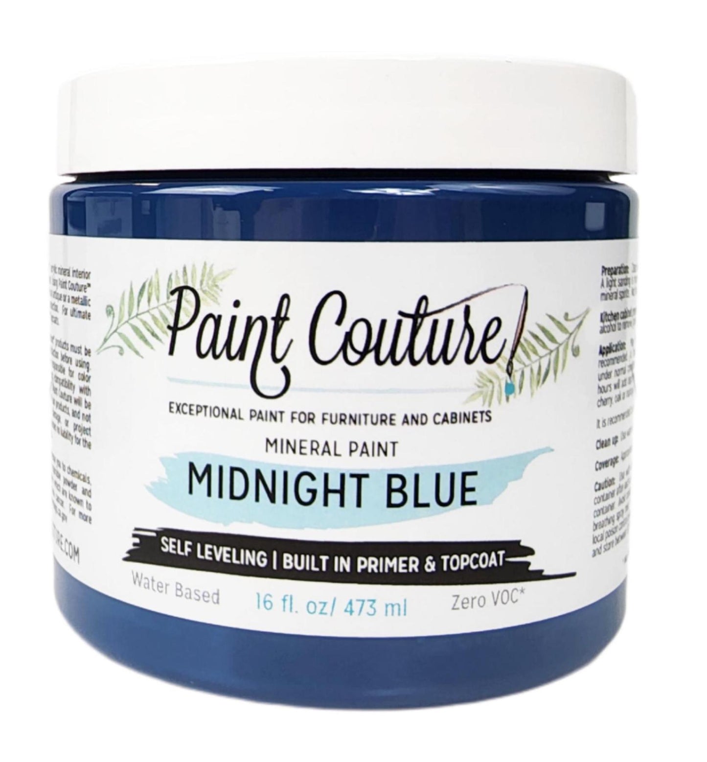 Paint Couture Midnight Blue Mineral Paint