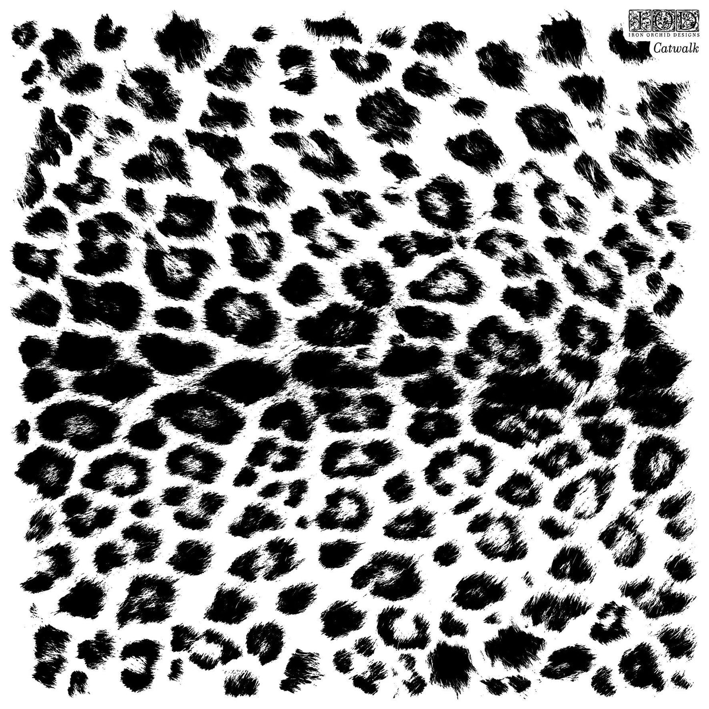 IOD Catwalk Stamp