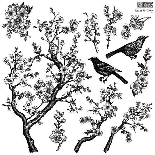 IOD Shade and Song Stamp