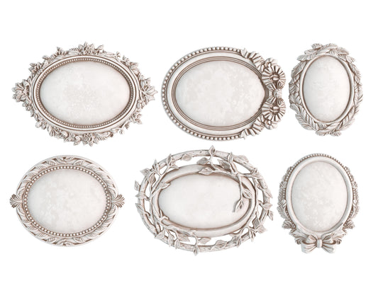 Vintage Brooches 6x10 IOD 2025 Decor Mould