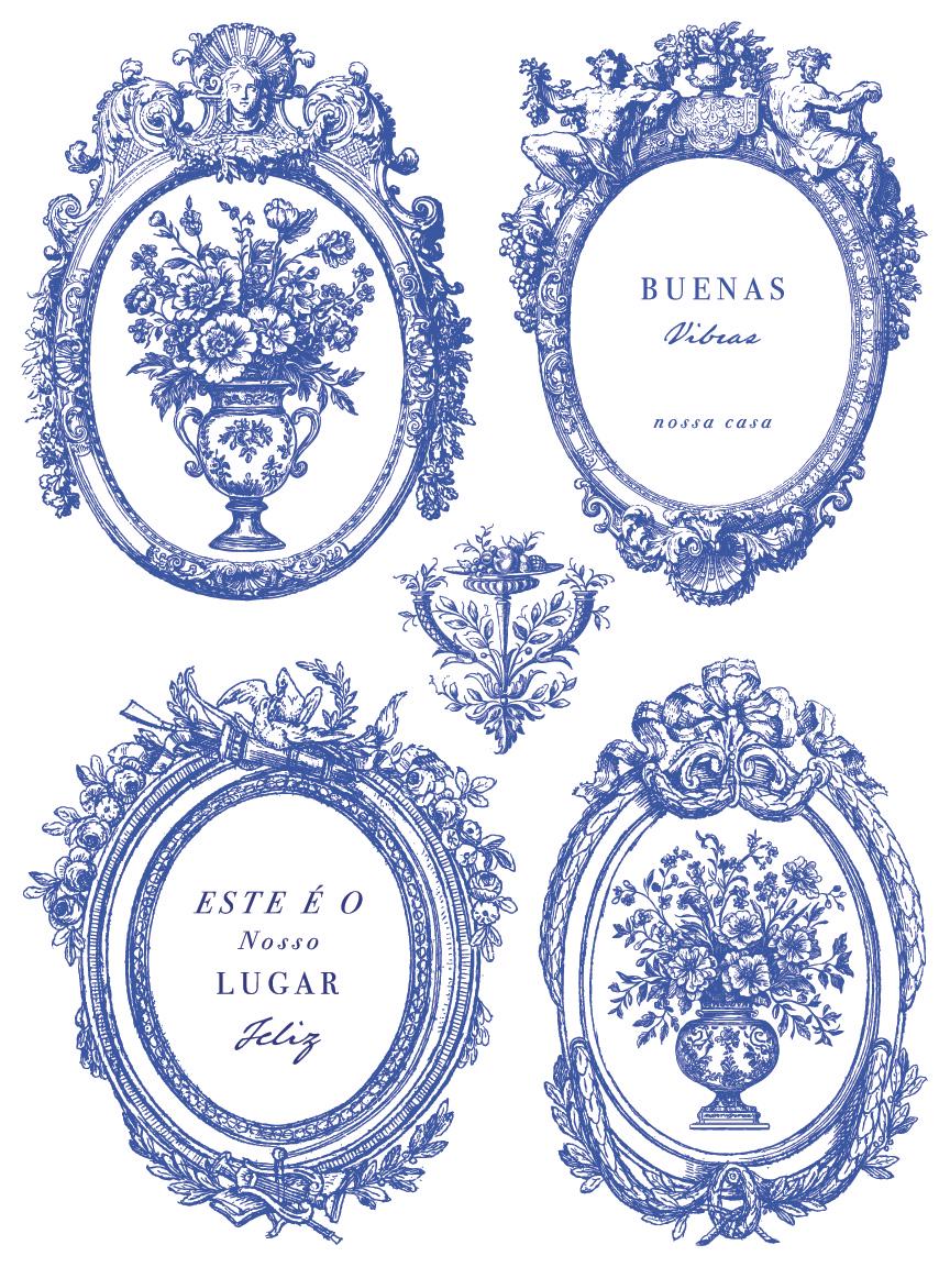Portofino IOD Paint Inlay by Iron Orchid Design - Limited Release
