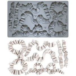 Bows 6x10 IOD Decor Mould