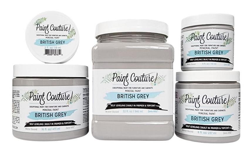 Paint Couture British Grey Mineral Paint