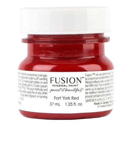 Fort York Red Fusion Mineral Tester size, 37 mL
