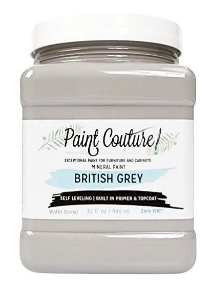 Paint Couture British Grey Mineral Paint