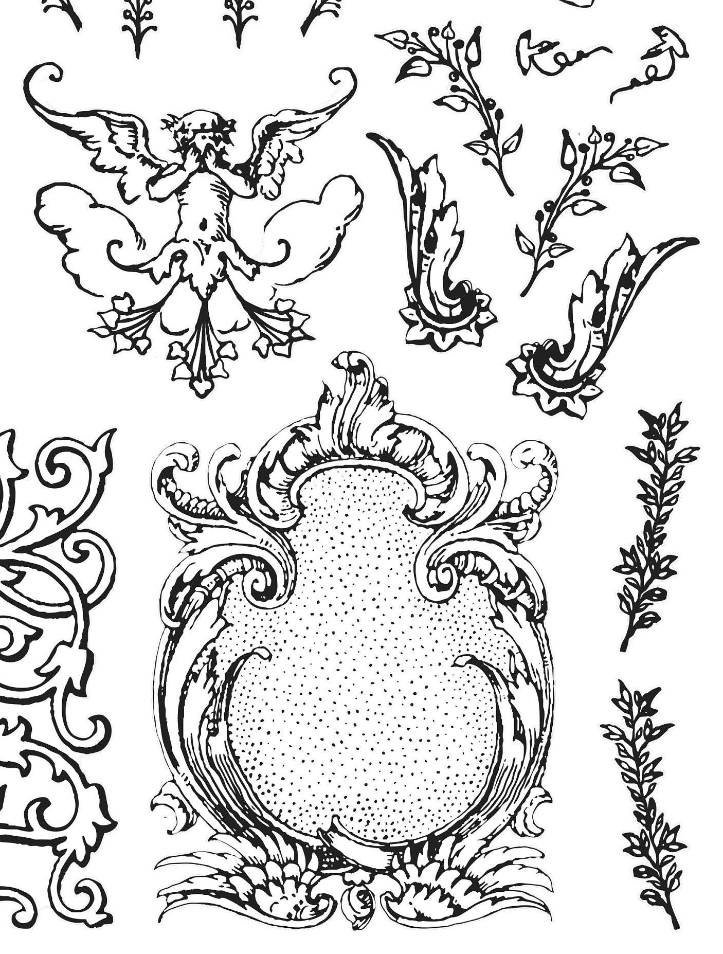IOD Alphabellies Stamp