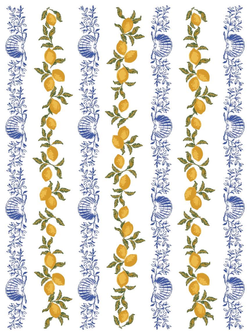 Portofino IOD Paint Inlay by Iron Orchid Design - Limited Release