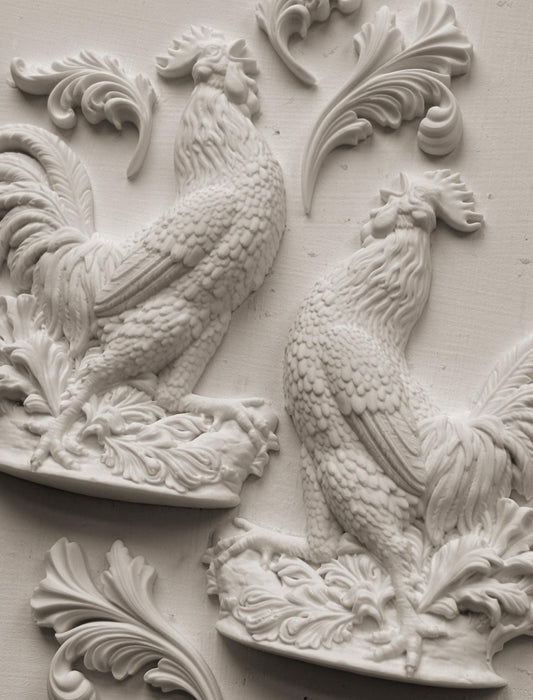 IOD Chanticleer 5x7 IOD Decor Mould