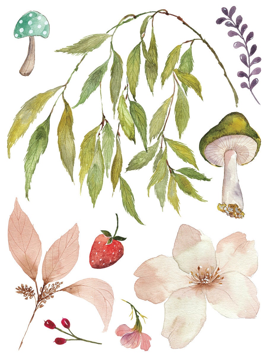 Whispering Willow IOD Transfer Pad with (8) 12 X 16 Sheets