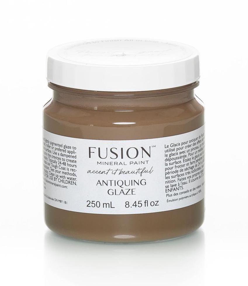 Fusion Mineral Paint Clear Glaze- Fusion Mineral Paint Antiquing Glaze