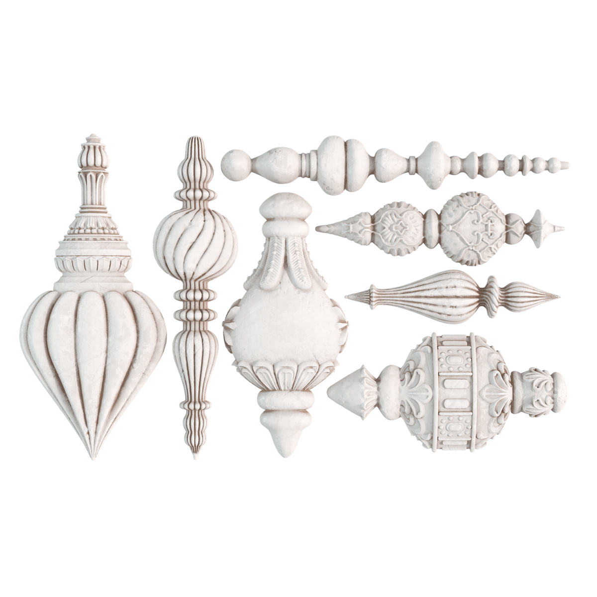 *PREORDER*  IOD Baubles Mould • Iron Orchid Designs • 6×10 Holiday Sign Mould • Ships in 1–2 Days