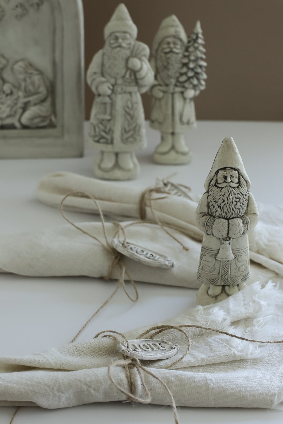 IOD Belsnickel Mould • Iron Orchid Designs • 6×10 Folk Art German Christmas Figure & Holiday Sign Mould • Ships in 1–2 Days