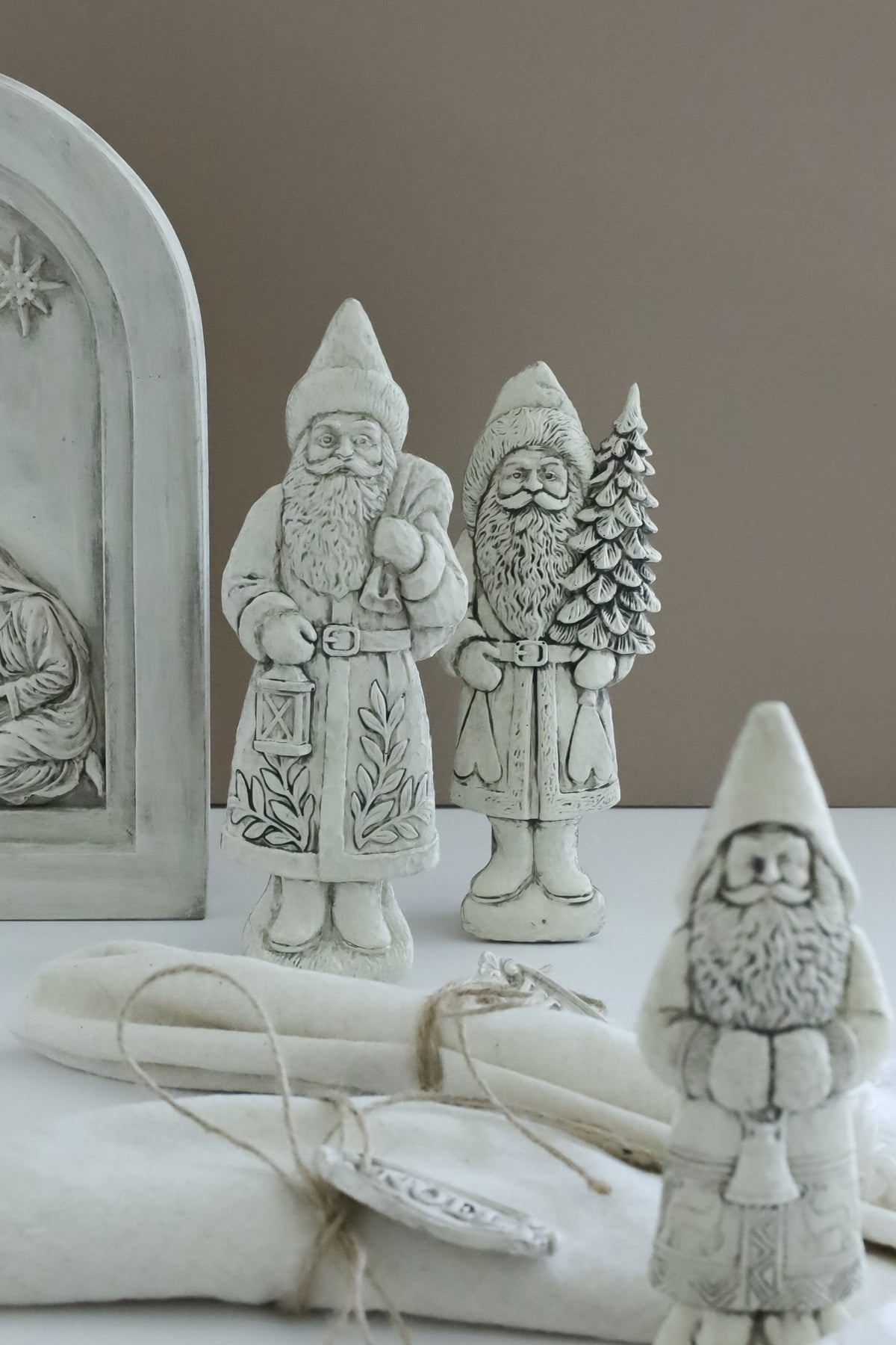 IOD Belsnickel Mould • Iron Orchid Designs • 6×10 Folk Art German Christmas Figure & Holiday Sign Mould • Ships in 1–2 Days
