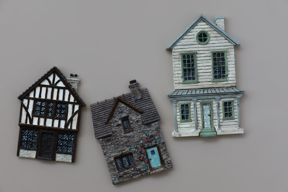 IOD Charlbury Lane Mould • Iron Orchid Designs • 6×10 English Cottage Village & Architectural House Mould • Ships in 1–2 Days