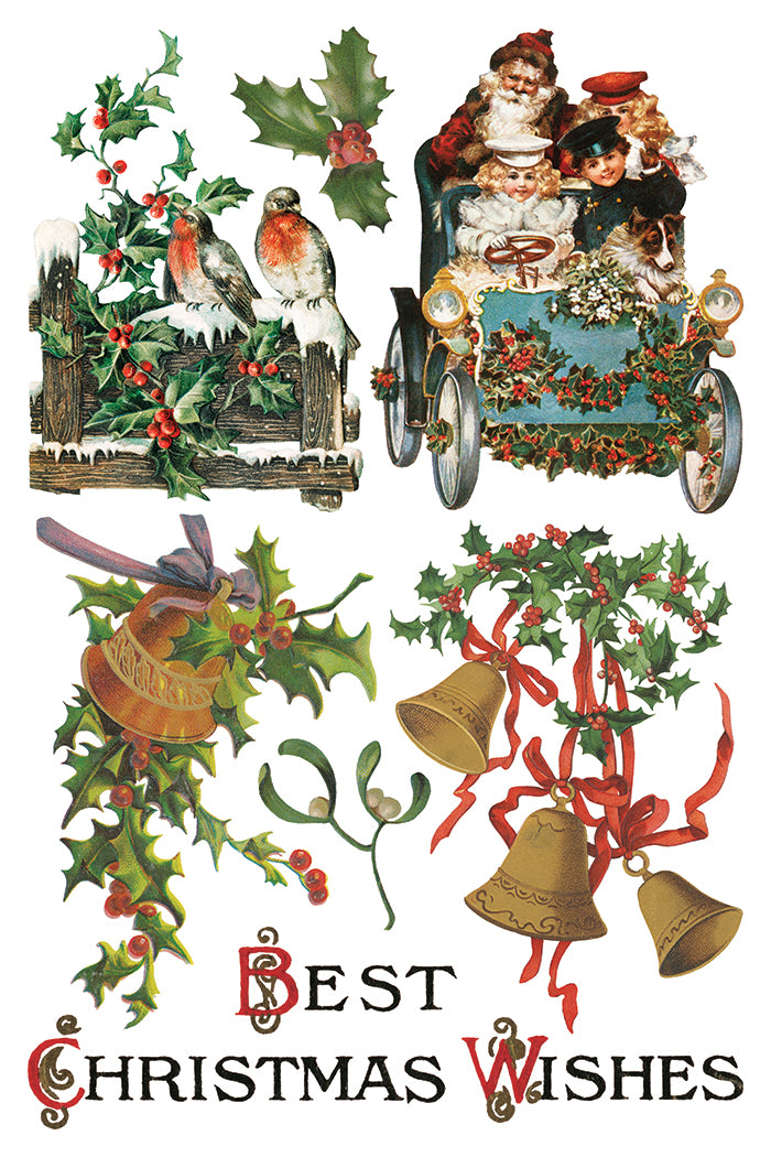 2025 IOD Christmas Joy Transfer Pad with (8) 8 x 12 Sheets