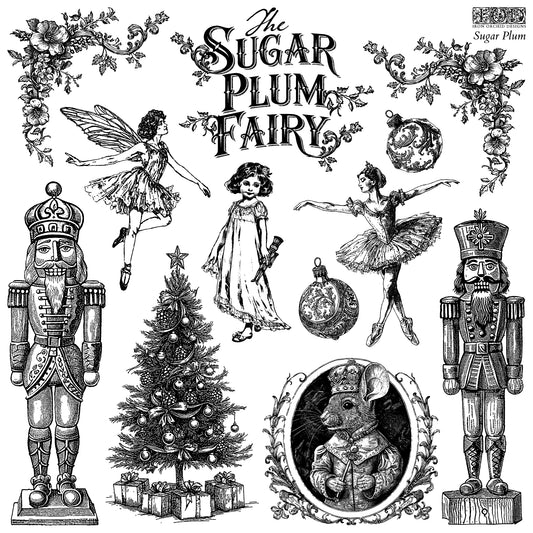 2025 IOD Sugar Plum Fairy Stamp