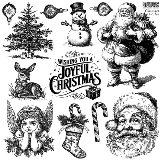 2025 IOD Christmas Wishes Stamp