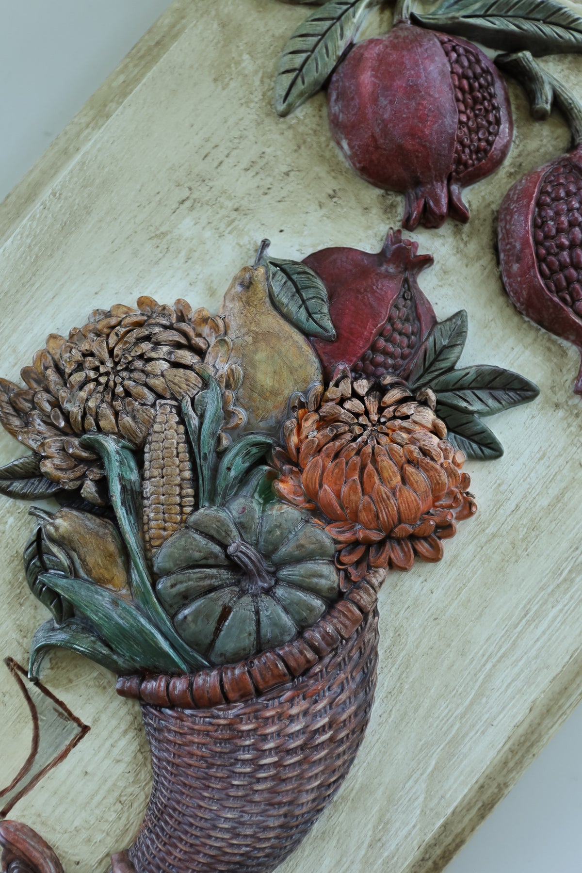 IOD Cornucopias Mould • Iron Orchid Designs • 6×10 Harvest Cornucopia & Autumn Botanical Mould • Ships in 1–2 Days