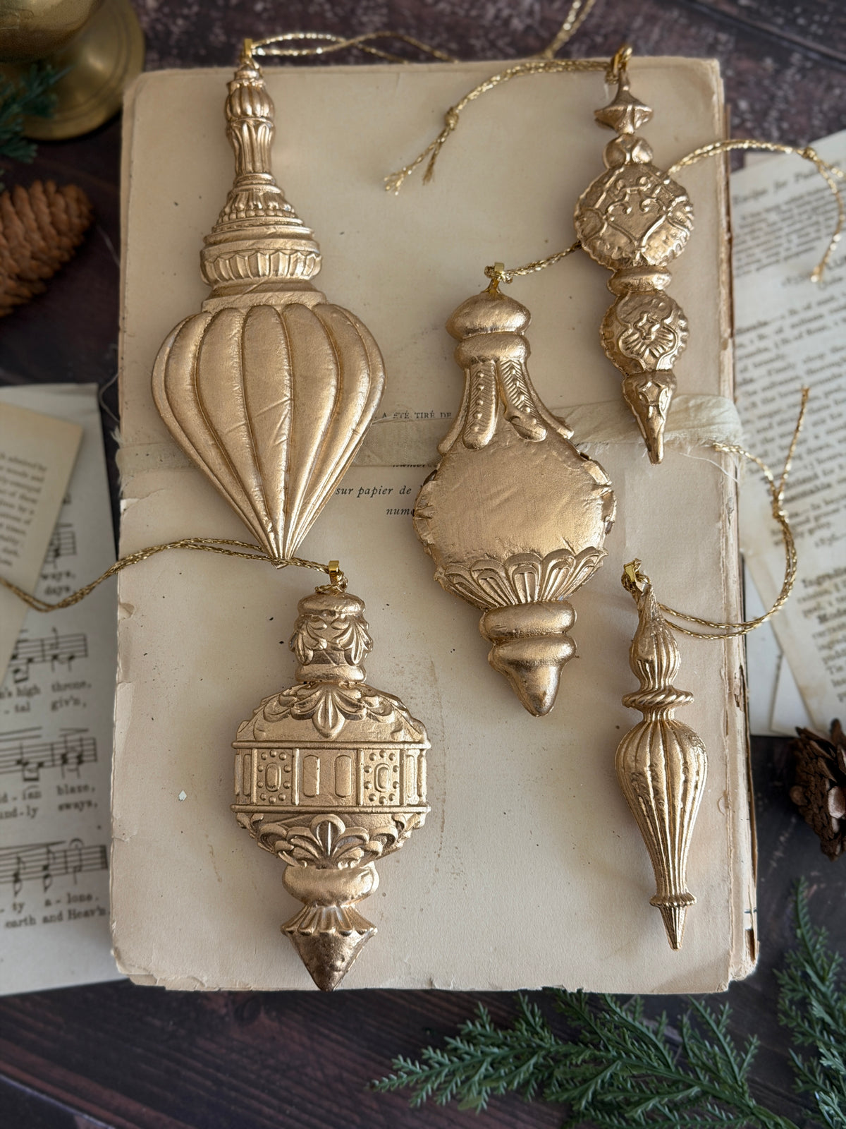 *PREORDER*  IOD Baubles Mould • Iron Orchid Designs • 6×10 Holiday Sign Mould • Ships in 1–2 Days