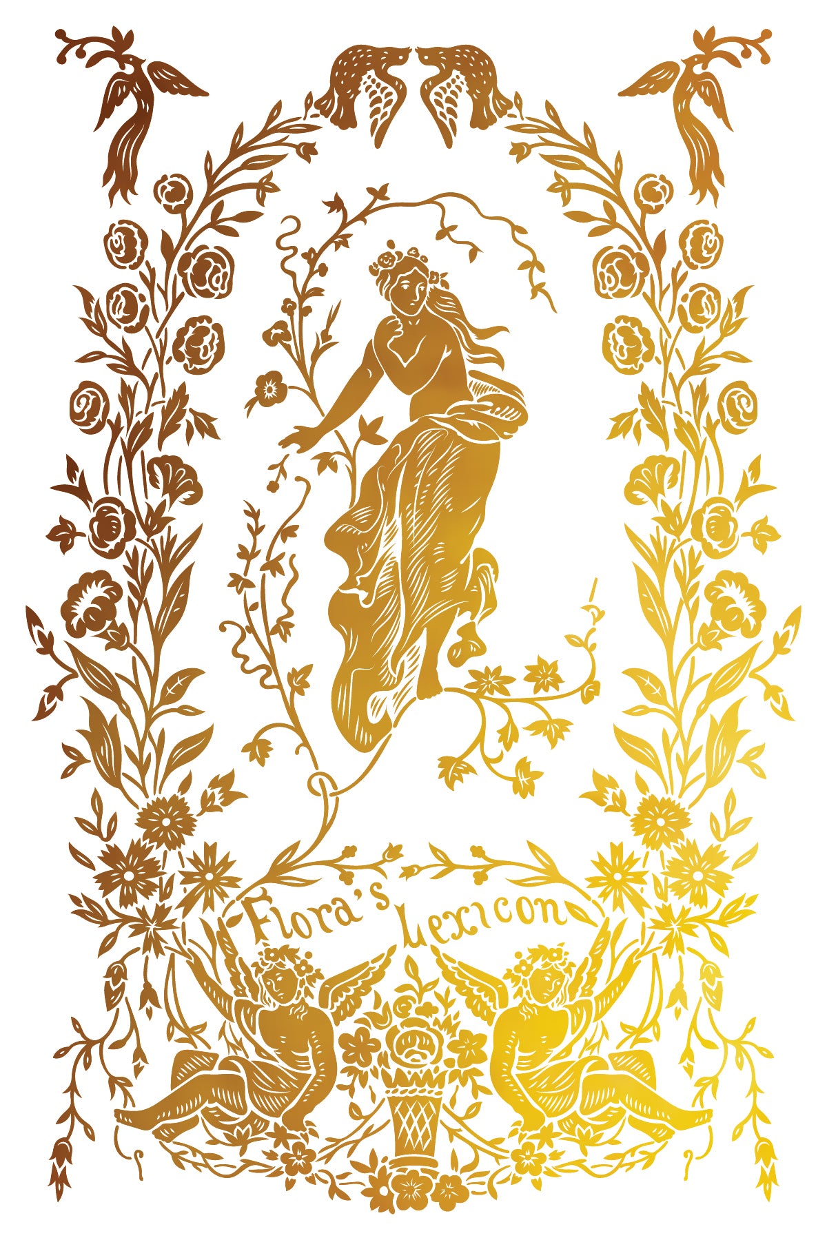 IOD Athenæum Gilded Foil Transfer Pad with (8) 12 X 8 Sheets