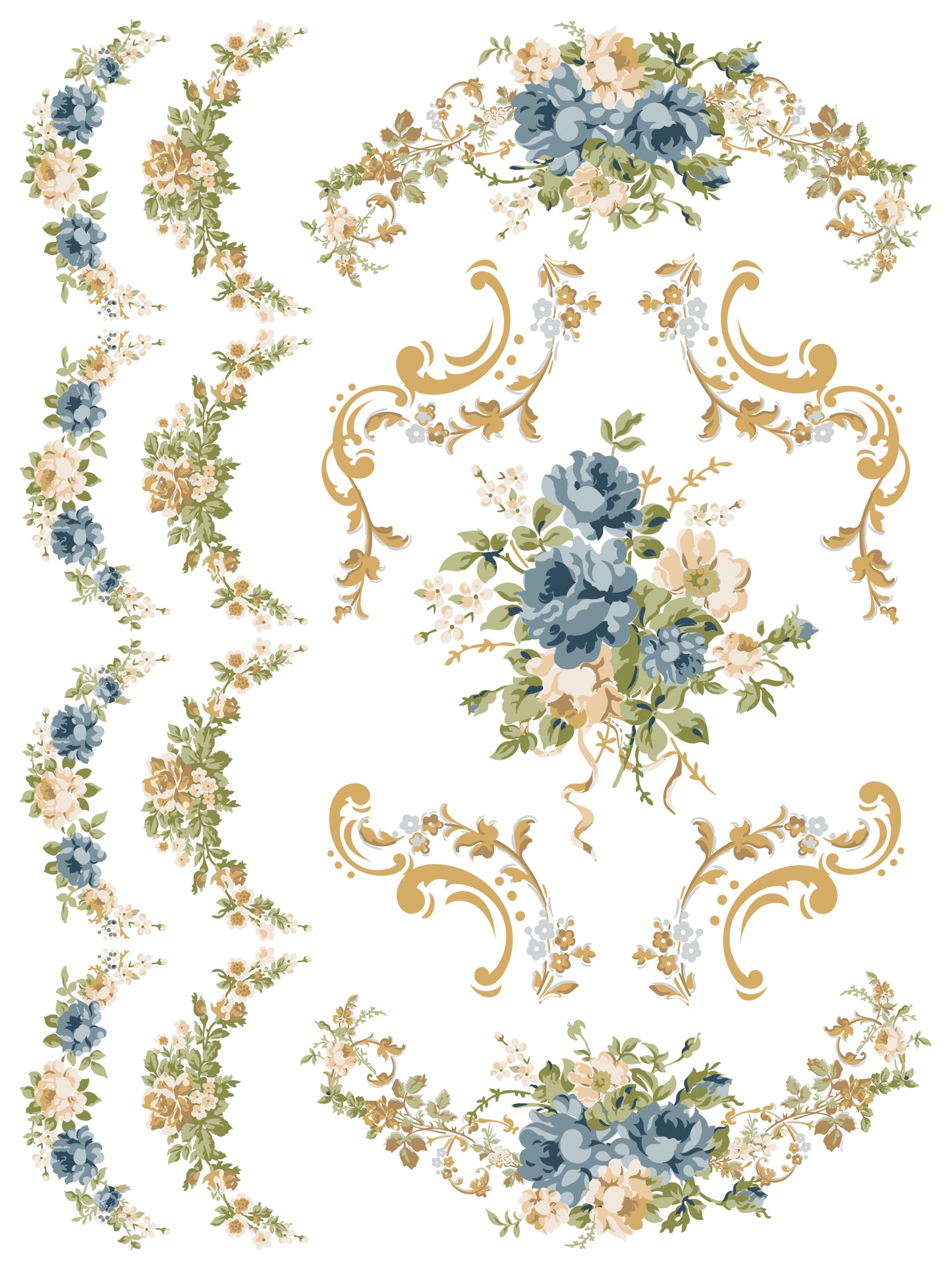 IOD NEW Alfred Peats & Co 8 page Paint Inlay