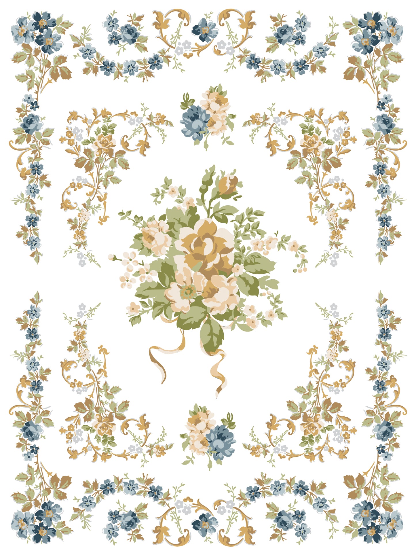 IOD NEW Alfred Peats & Co 8 page Paint Inlay