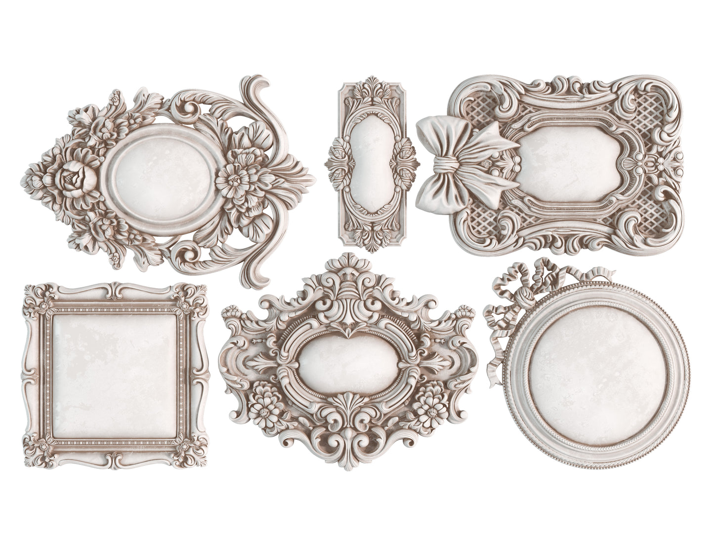IOD Frames Three 6x10 Decor Mould