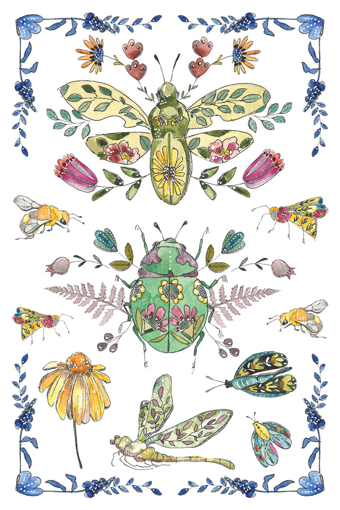 IOD Fern Fables Transfer Pad with (8) 8 x 12 Sheets