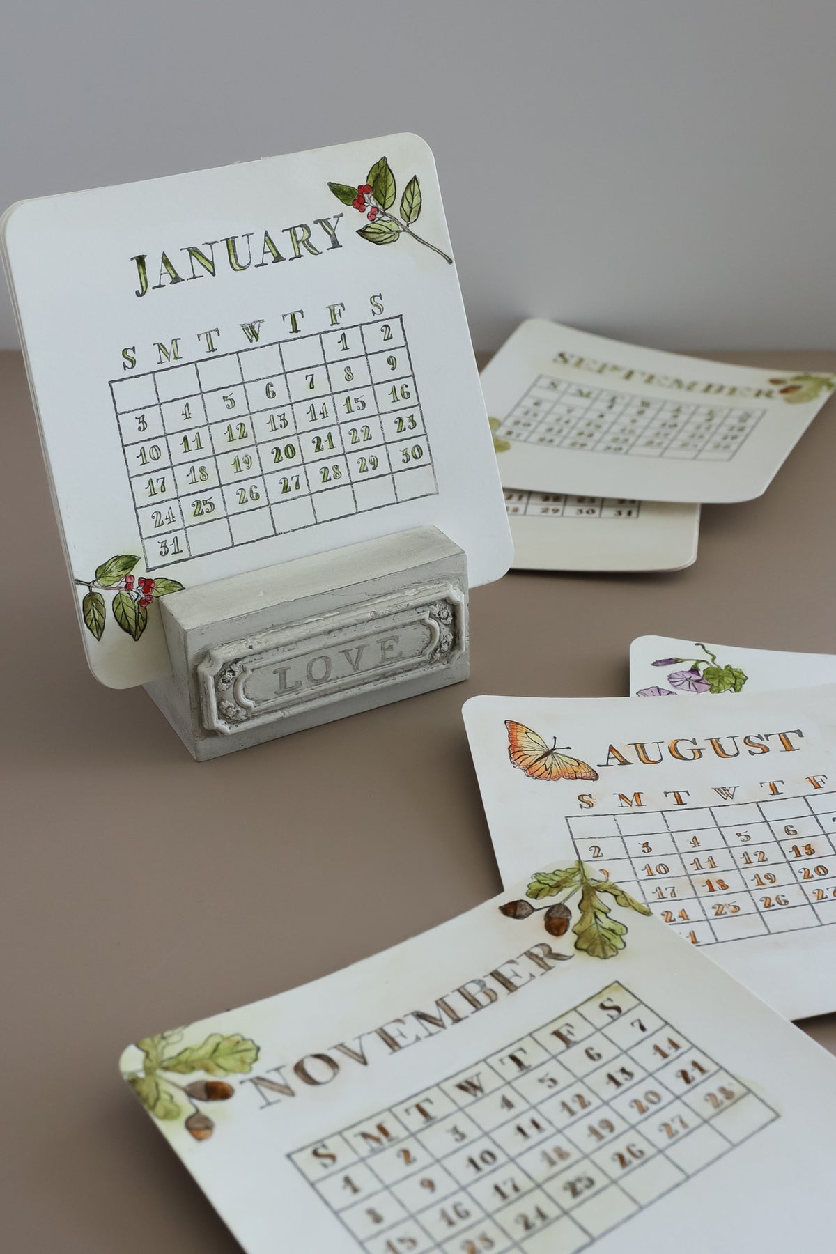 IOD A Timely Tale Stamp • Iron Orchid Designs • 6×6 Cottage Whimsy Planner & Bullet Journal Stamp Set • Ships in 1–2 Days