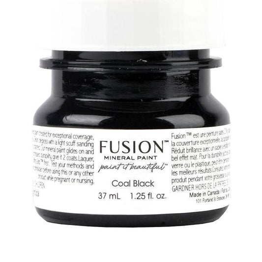 Coal Black Fusion Mineral Tester size, 37 mL