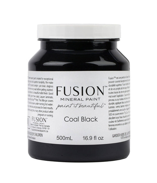 Coal Black Fusion Mineral Paint Pint