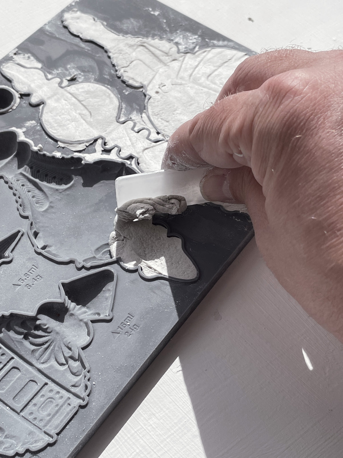 *PREORDER*  IOD Baubles Mould • Iron Orchid Designs • 6×10 Holiday Sign Mould • Ships in 1–2 Days