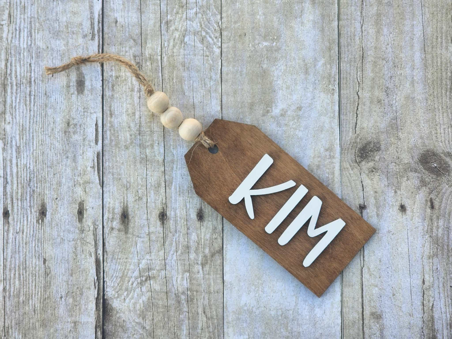 Personalized Stocking Tag