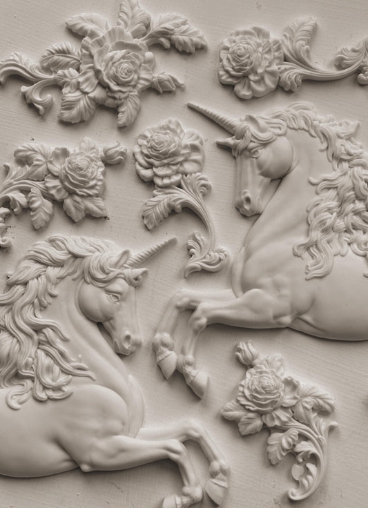 IOD Unicorn 6x10 Decor Mould