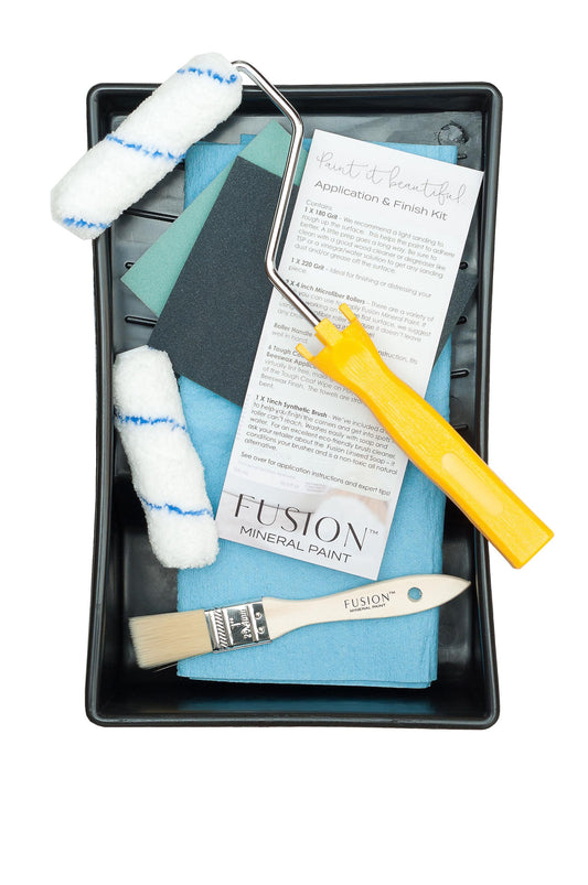 Fusion Mineral Paint Roller and Brush Kit