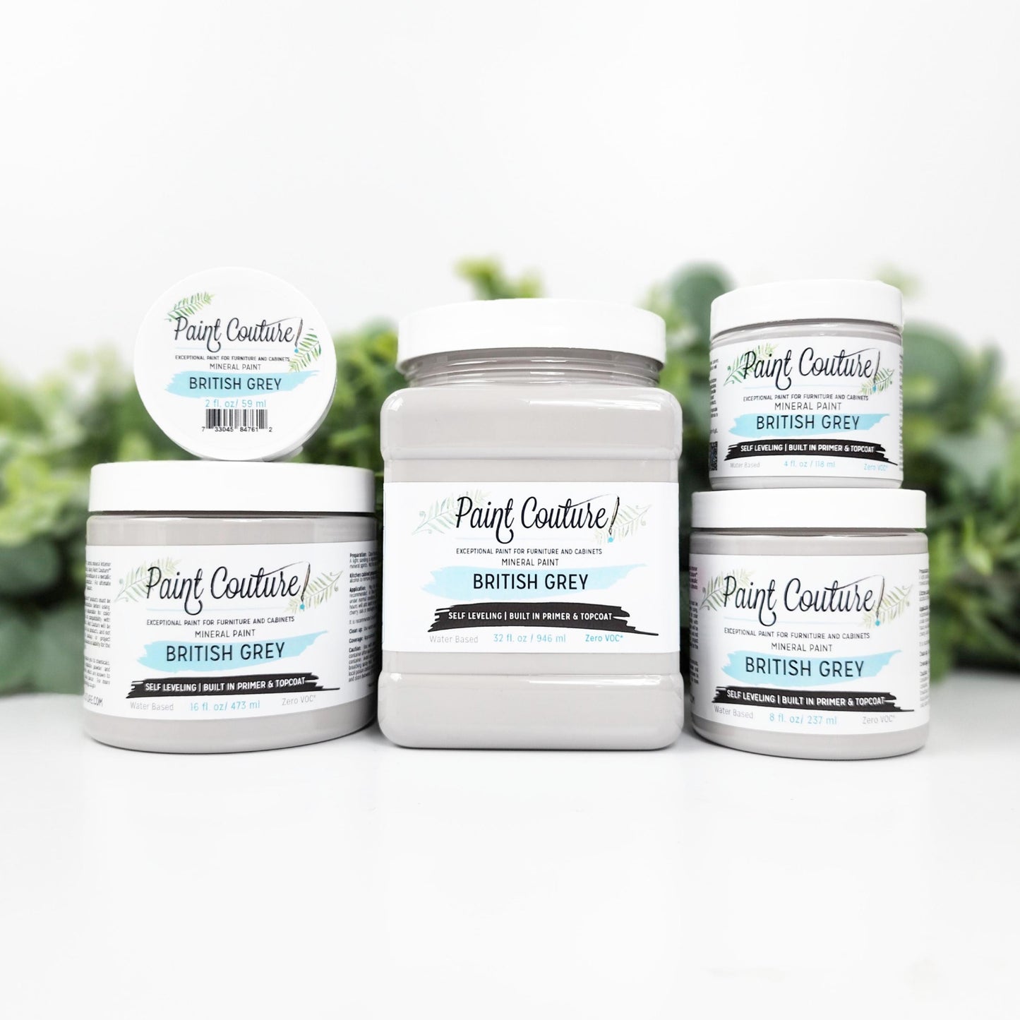 Paint Couture British Grey Mineral Paint